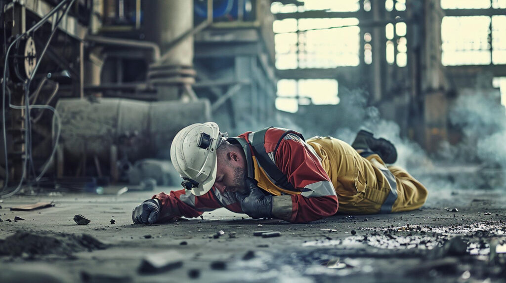 Odszkodowanie za wypadek w fabryce w UK